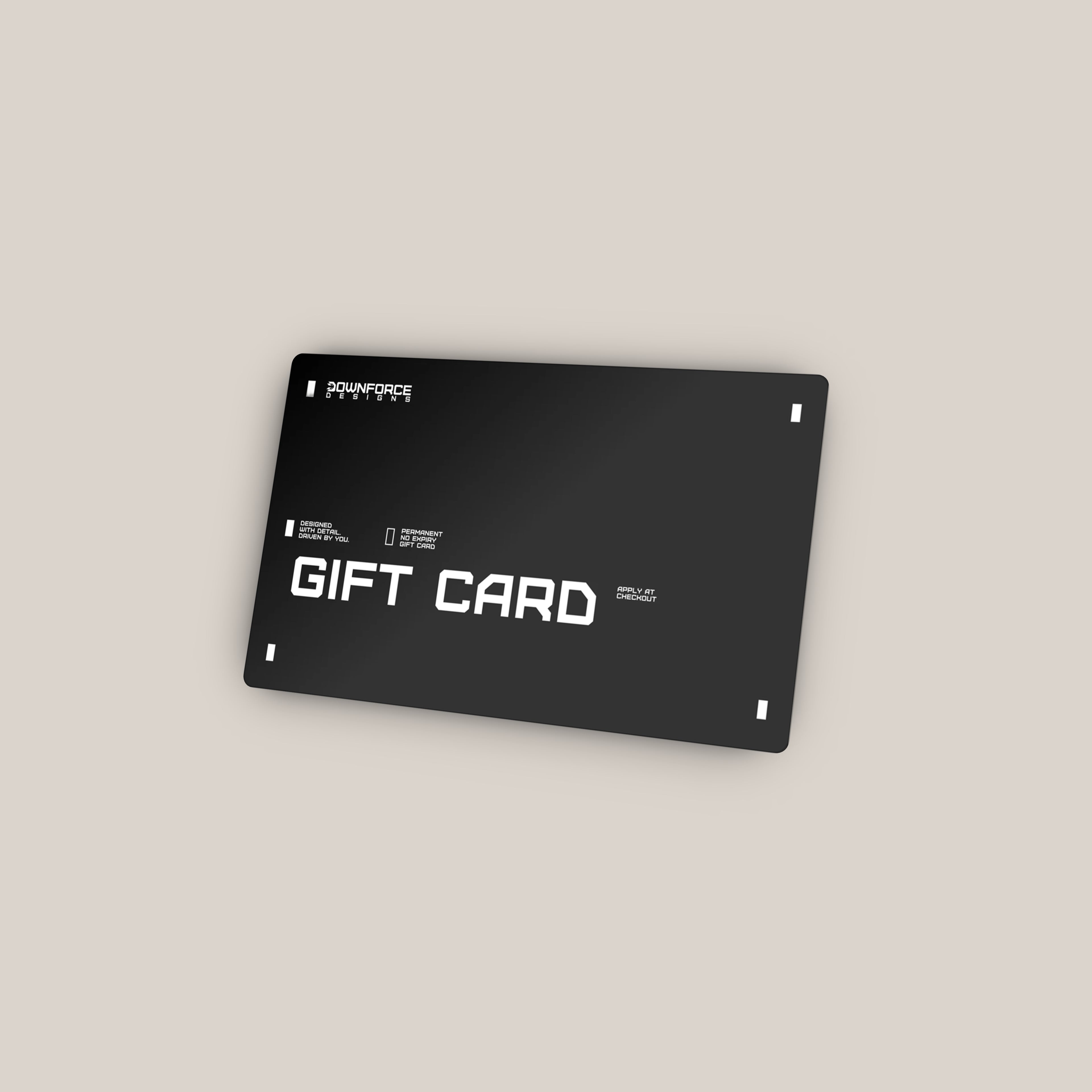 Downforce Designs Gift Card