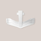 Front Wing Wall Art - White