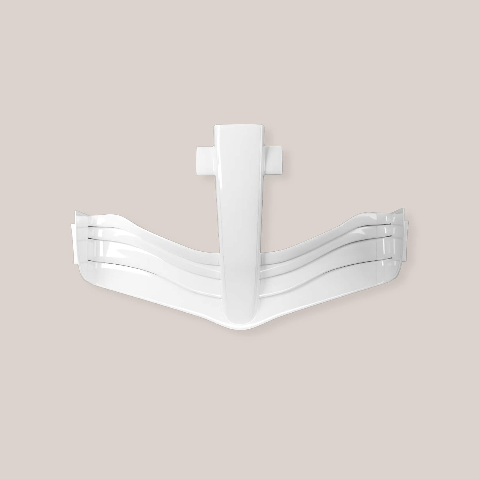 Front Wing Wall Art - White