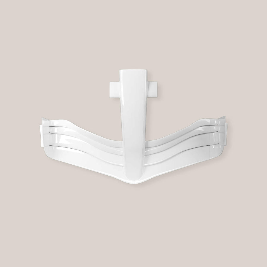 Front Wing Wall Art - White